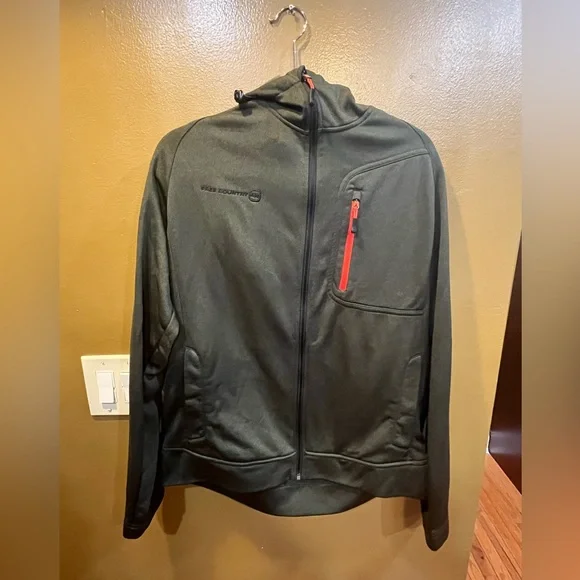 Men’s Free Country fleece zip up hoodie. Large - Picture 1 of 6